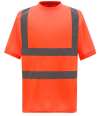 HVJ410 Hi Vis Short Sleeve T Shirt Hi Vis Orange colour image